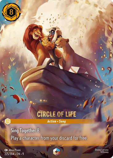 Circle of Life (Enchanted) 225/204 card from Fabled