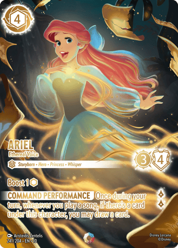 Ariel - Ethereal Voice (Iconic) 241/204 card from Whispers in the Well