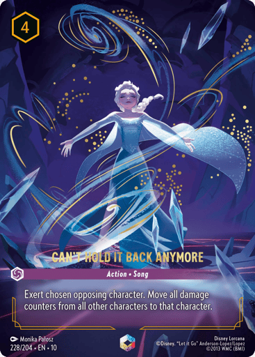 Can't Hold It Back Anymore (Enchanted) 228/204 card from Whispers in the Well