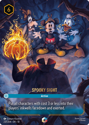 Spooky Sight (Enchanted) 237/204 card from Whispers in the Well