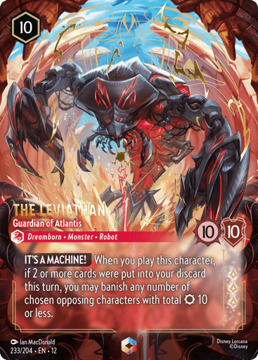The Leviathan - Guardian of Atlantis (Enchanted) 233/204 card from Wilds Unknown