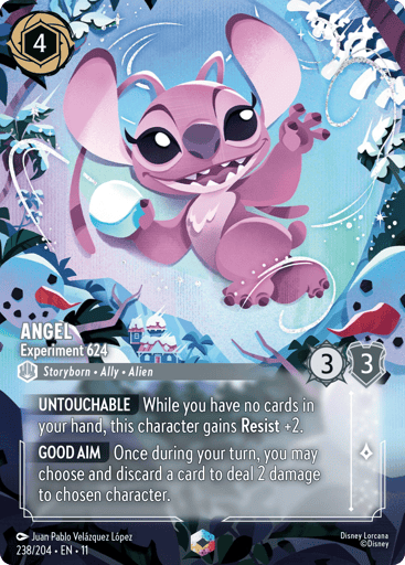 Angel - Experiment 624 (Enchanted) 238/204 card from Winterspell
