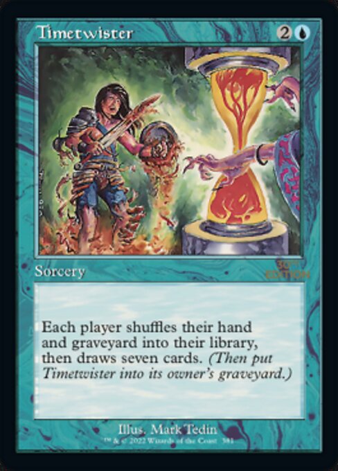 Timetwister (Retro Frame) 381 card from 30th Anniversary Edition