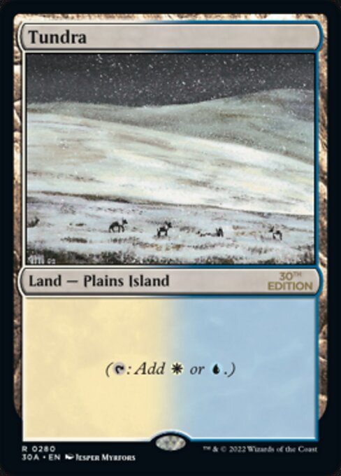 Tundra 280 card from 30th Anniversary Edition