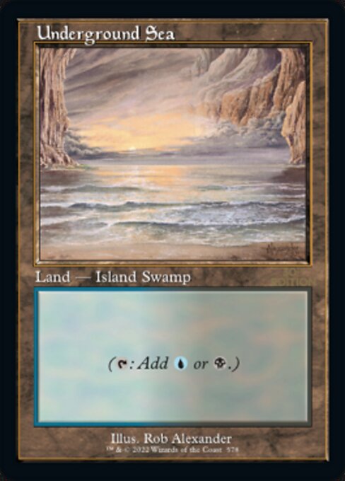 Underground Sea (Retro Frame) 578 card from 30th Anniversary Edition