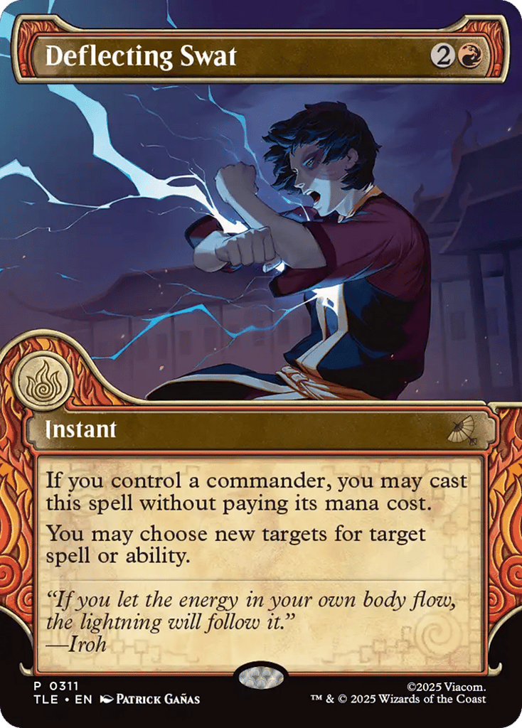 Deflecting Swat (Showcase) 311 card from Avatar: The Last Airbender: Eternal-Legal