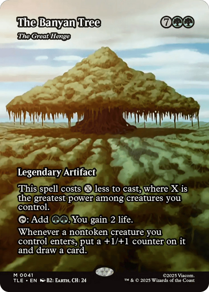 The Banyan Tree - The Great Henge (Borderless) 41 card from Avatar: The Last Airbender: Eternal-Legal