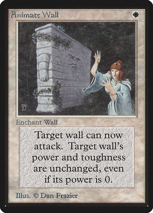 Animate Wall card from Beta Edition