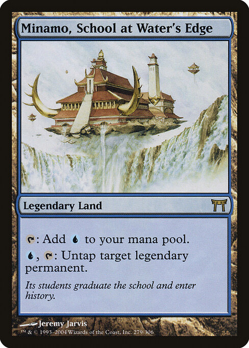 Minamo, School at Water's Edge 279 card from Champions of Kamigawa