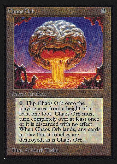 Chaos Orb (CE) card from Collector's Edition