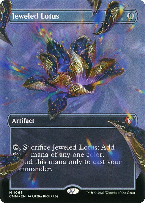 Jeweled Lotus (Textured Foil) 1066 card from Commander Masters
