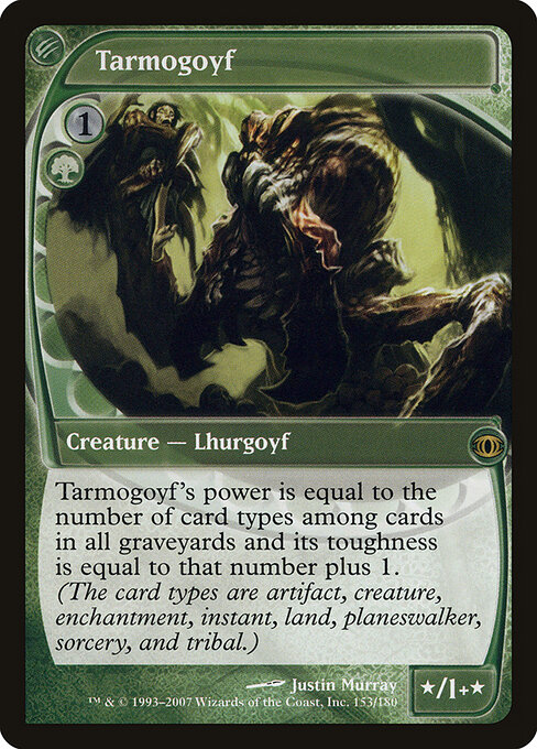 Tarmogoyf 153 card from Future Sight