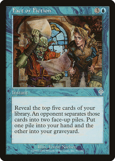 Fact or Fiction 57 card from Invasion