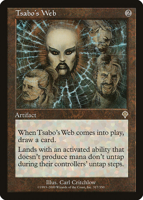 Tsabo's Web 317 card from Invasion