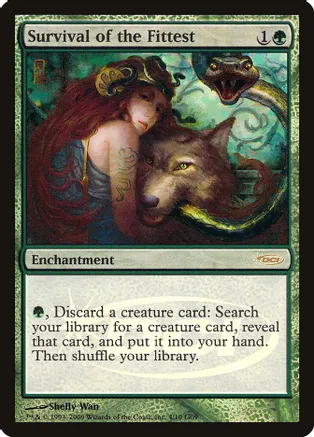 Survival of the Fittest 4 card from Judge Promos