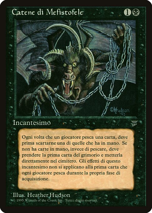 Chains of Mephistopheles card from Legends