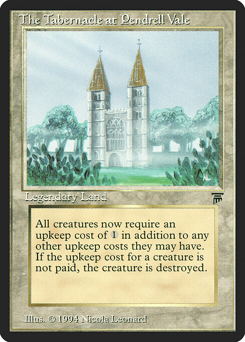 The Tabernacle at Pendrell Vale card from Legends