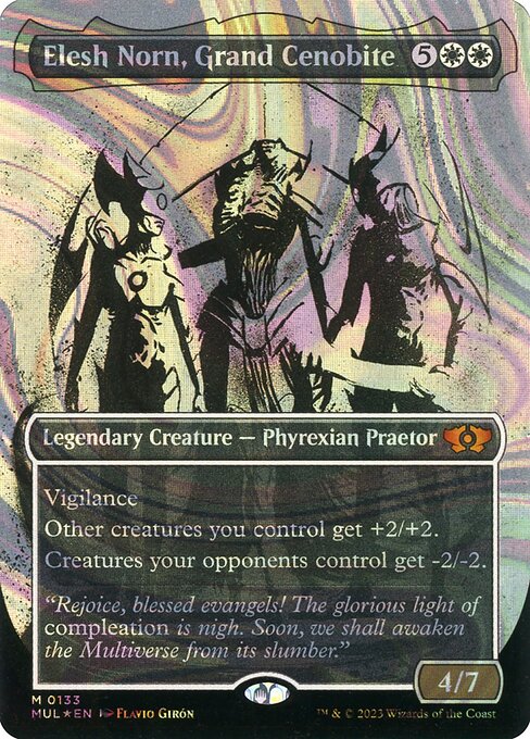 Elesh Norn, Grand Cenobite (Serial Numbered) 133 card from March of the Machine: Multiverse Legends
