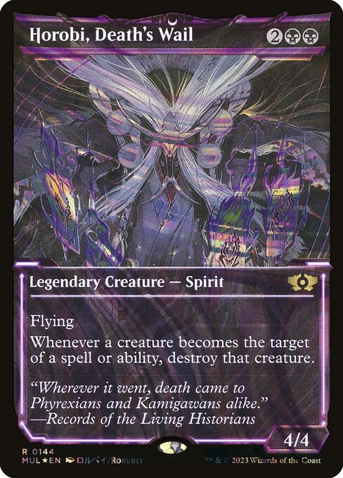 Horobi, Death's Wail (Serial Numbered) 144 card from March of the Machine: Multiverse Legends