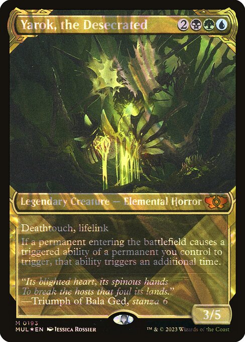 Yarok, the Desecrated (Serial Numbered) 193 card from March of the Machine: Multiverse Legends