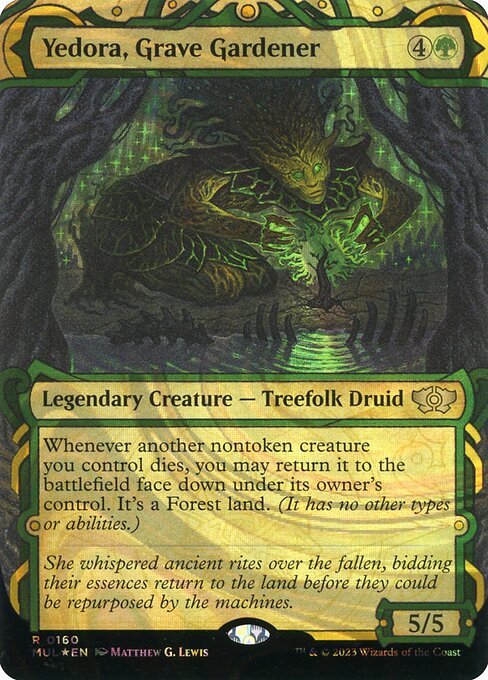 Yedora, Grave Gardener (Serial Numbered) 160 card from March of the Machine: Multiverse Legends