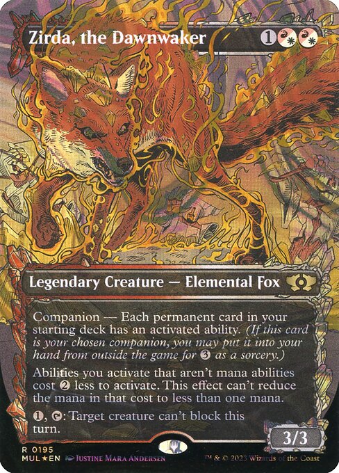 Zirda, the Dawnwaker (Serial Numbered) 195 card from March of the Machine: Multiverse Legends