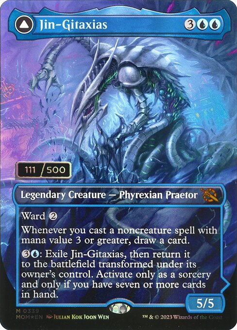 Jin-Gitaxias (Serial Numbered) 339 card from March of the Machine