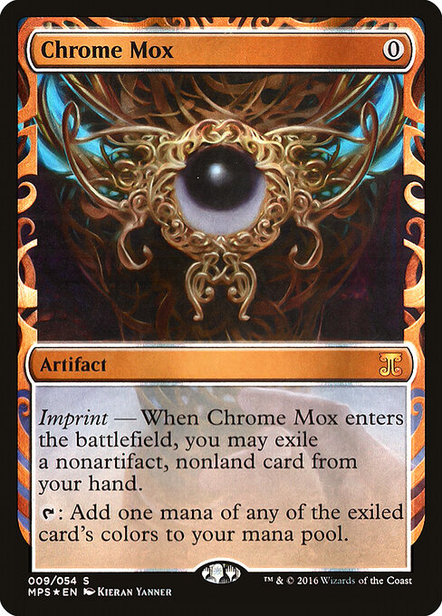 Chrome Mox 9 card from Masterpiece Series: Kaladesh Inventions