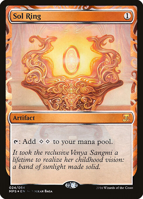 Sol Ring 24 card from Masterpiece Series: Kaladesh Inventions