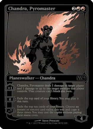 Chandra, Pyromaster (SDCC 2013 Exclusive) 132 card from Media Promos