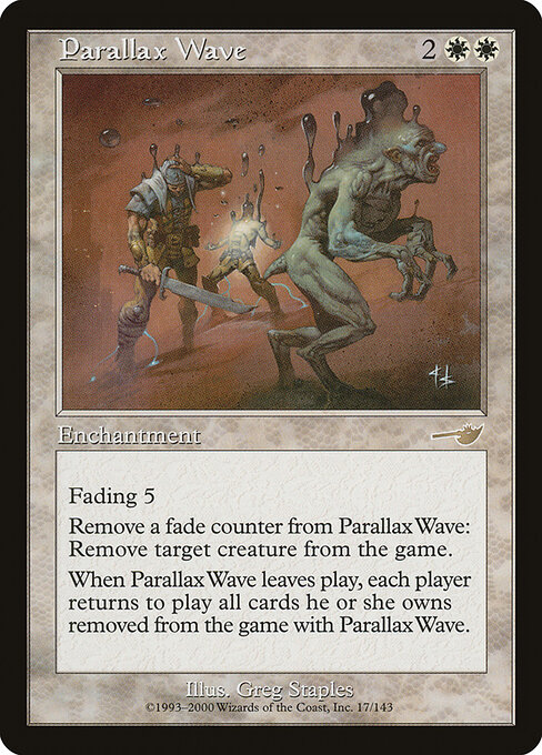 Parallax Wave 17 card from Nemesis