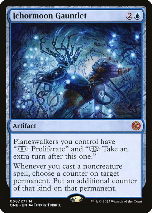 Ichormoon Gauntlet 56 card from Phyrexia: All Will Be One