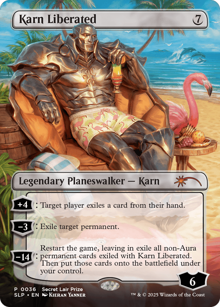 Karn Liberated 36 card from Secret Lair Showdown