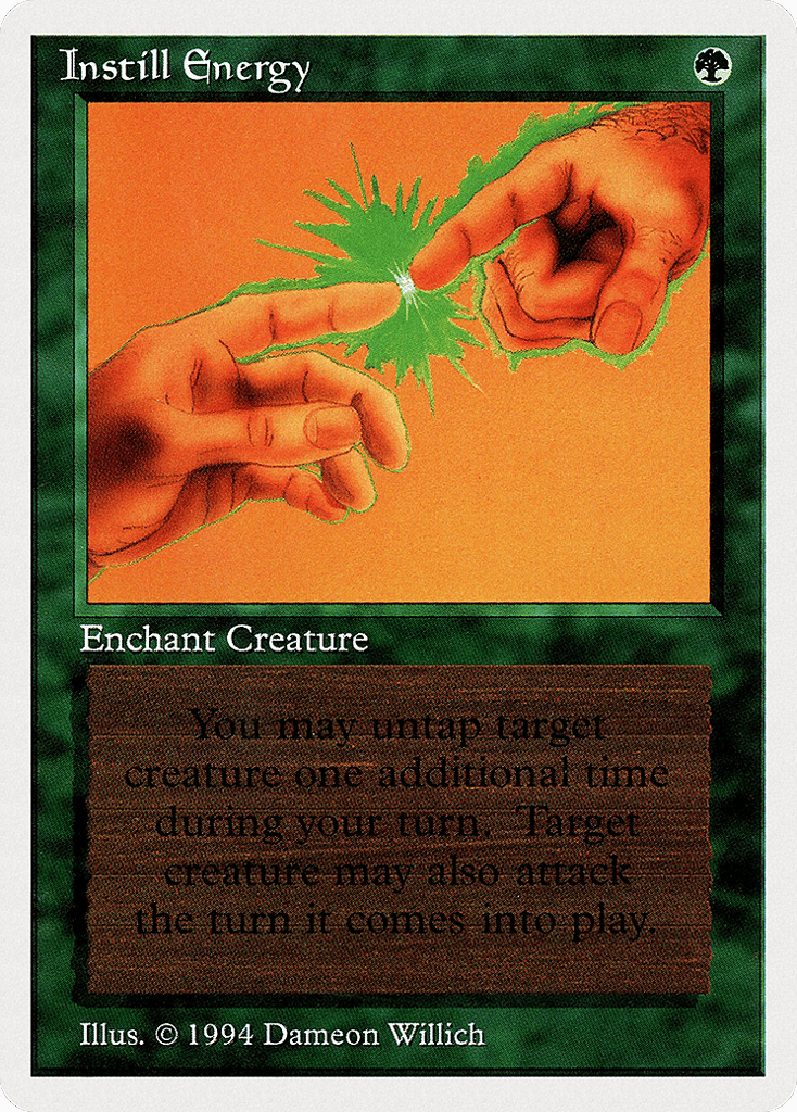 Instill Energy 203 card from Summer Magic