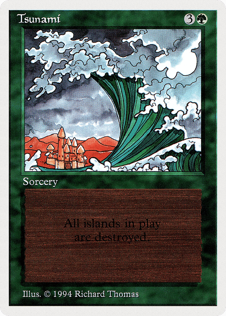 Tsunami 222 card from Summer Magic