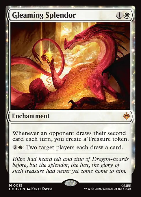 Gleaming Splendor 15 card from The Hobbit