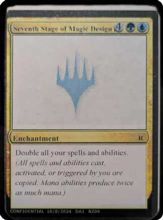 Seventh Stage of Magic Design card from Un-Known Event Playtest Cards