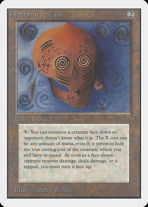Illusionary Mask card from Unlimited Edition
