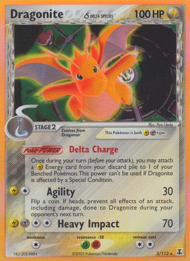 Dragonite (Delta Species) 3/113 card from Delta Species