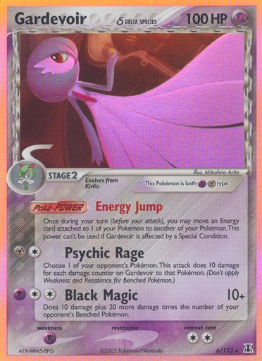 Gardevoir (Delta Species) 6/113 card from Delta Species