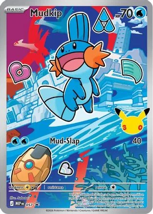 Mudkip -  057 057 card from First Partner Collection 2026