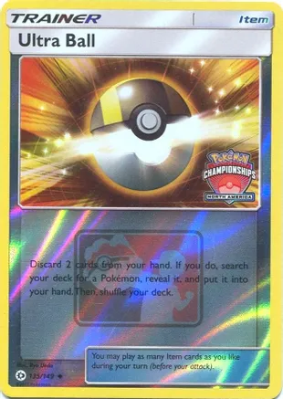 Ultra Ball (North America Championships) 135/149 card from League & Championship Cards