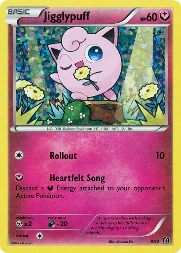 Jigglypuff 008/012 card from McDonald's Promos 2016