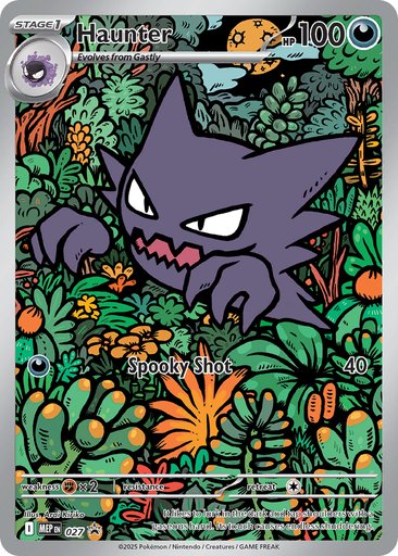 Haunter 027 card from ME: Mega Evolution Promo