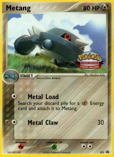 Metang (Stadium Challenge 2004) 023 card from Nintendo Promos