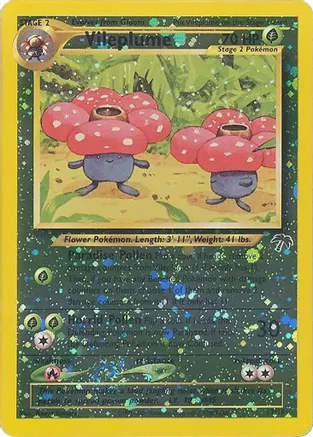 Vileplume 17/18 card from Southern Islands