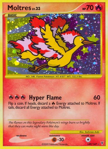 Moltres (149) 149 card from Supreme Victors