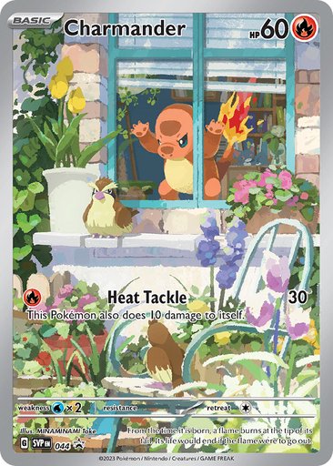 Charmander (Pokemon Center Exclusive) 044 card from SV: Scarlet & Violet Promo Cards
