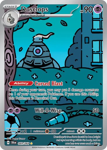 Dusclops 069/064 card from SV: Shrouded Fable