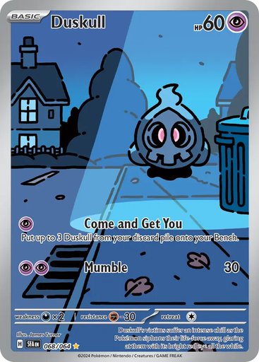 Duskull 068/064 card from SV: Shrouded Fable